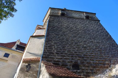Romanya 'nın Brasov kentindeki Bran Kalesi
