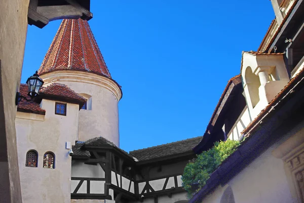 Romanya 'nın Brasov kentindeki Bran Kalesi