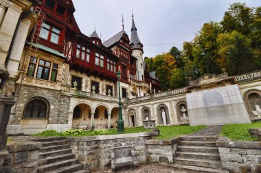 Güzel Peles Kalesi, Sinaia, Romanya
