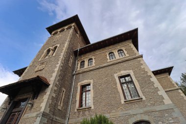 Cantacuzino Castle in Busteni, Romania clipart