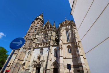 Slovakya 'nın Kosice kentindeki St. Elizabeth Katedrali