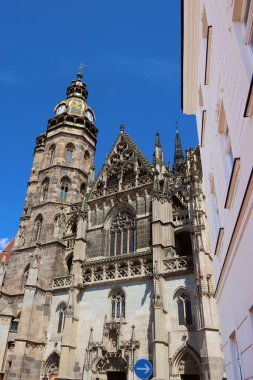 Slovakya 'nın Kosice kentindeki St. Elizabeth Katedrali