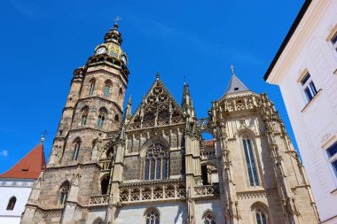 Slovakya 'nın Kosice kentindeki St. Elizabeth Katedrali