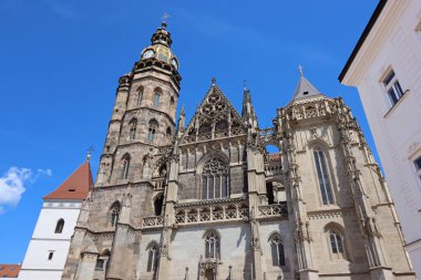 Slovakya 'nın Kosice kentindeki St. Elizabeth Katedrali