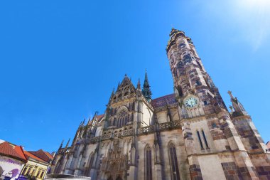 Slovakya 'nın Kosice kentindeki St. Elizabeth Katedrali