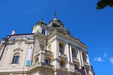 Kosice Eski Kasabasındaki Devlet Opera Tiyatrosu Hlavna veya Ana Meydan, Kosice, Slovakya