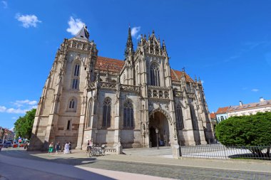 Kosice, Slovakya - 26 Mayıs 2024: St. Elizabeth Katedrali