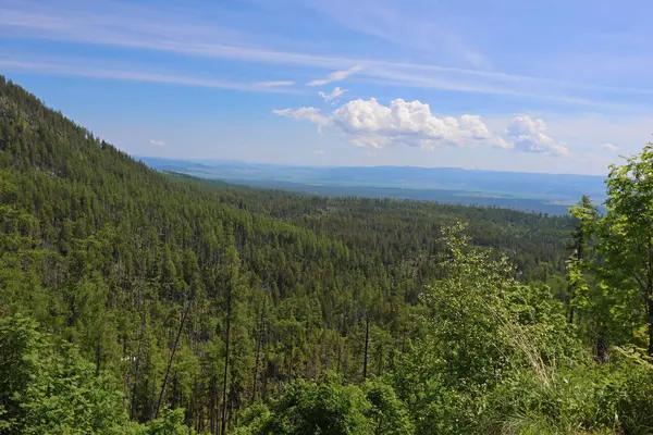 Hrebienok 'tan görüntü - Slovakya' nın High Tatras kentindeki Stary Smokovec 'in üzerindeki tanınmış turizm merkezi