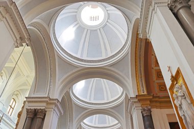 Palermo, Italy - January 24, 2025: Palermo Cathedral Interior