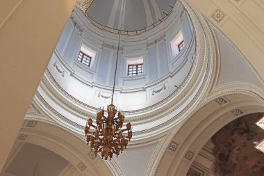 Palermo, Italy - January 24, 2025: Palermo Cathedral Interior