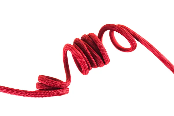 Червоне Взуття Мережива Білому Тлі — стокове фото