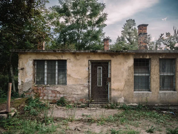 Edifícios Abandonados Após Apocalipse Zumbi — Fotografia de Stock