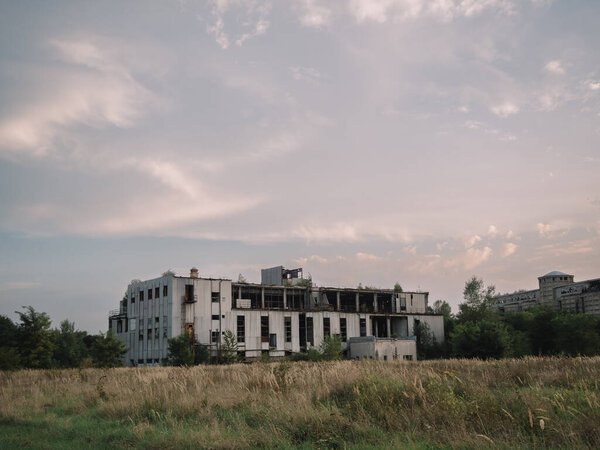 Abandoned Buildings Zombie Apocalypse Royalty Free Stock Images