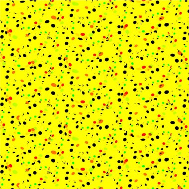 Beyaz arka planda renksiz konfeti deseni var.