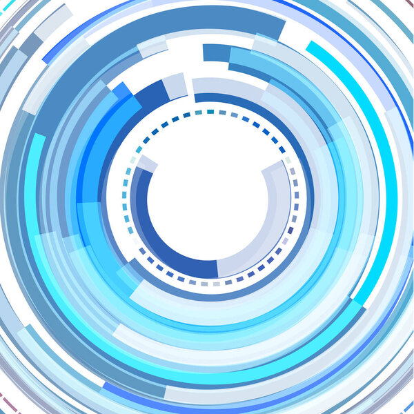 абстрактный фон с кругом и кругами