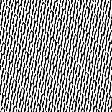 Kusursuz desen. Düzenli olarak çizgilerin siyah eğimli bölümleri. vektör dokusu