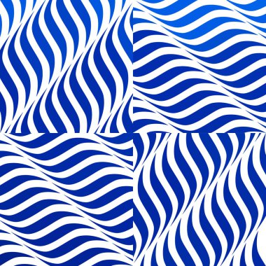 Soyut geometrik dikişsiz desen