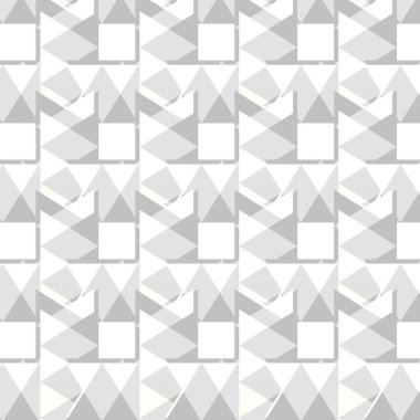 Üçgenli geometrik şablon, vektörsüz