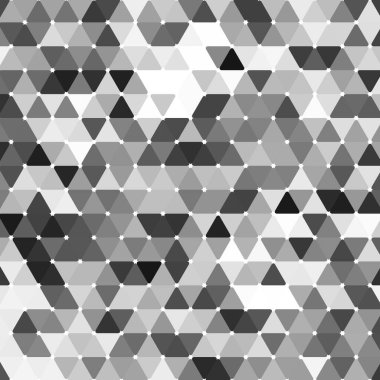 Geometrik şekilli kusursuz desen vektör çizimi