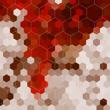 vektör kırmızı mozaik soyut arkaplan