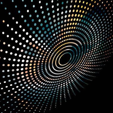 Lekeli koyu turuncu vektör arkaplanı.