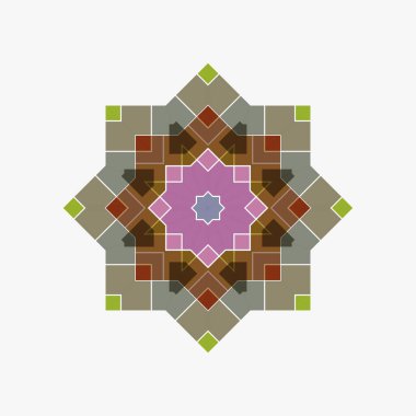 soyut geometrik şekil, kare vektör tasarım ögesi