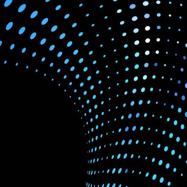 Çemberli soyut bir arka plan. vektör illüstrasyonu.