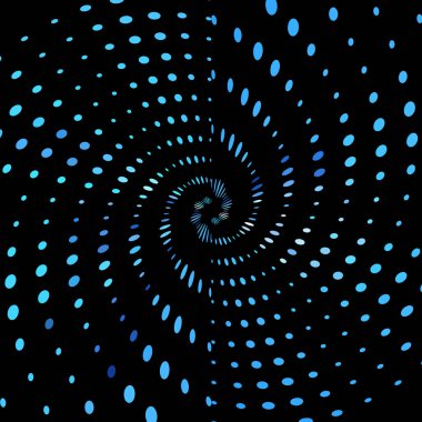 renkli çember, dairesel desen, soyut vektör