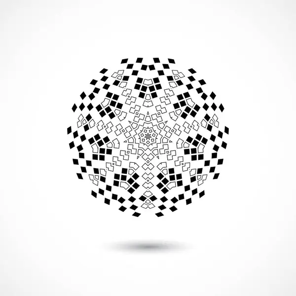 Geometrik desen. vektör illüstrasyonu.