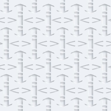 Geometrik şekilli kusursuz desen vektör çizimi