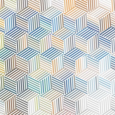 Üçgenli soyut renkli arkaplan