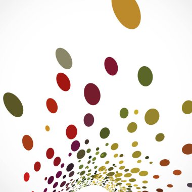 Soyut renkli arkaplanın vektör çizimi