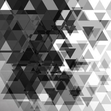 soyut üçgen mozaik arka plan