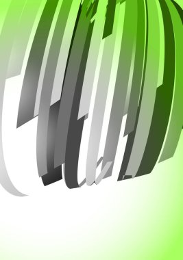 yeşil ve beyaz soyut arkaplan