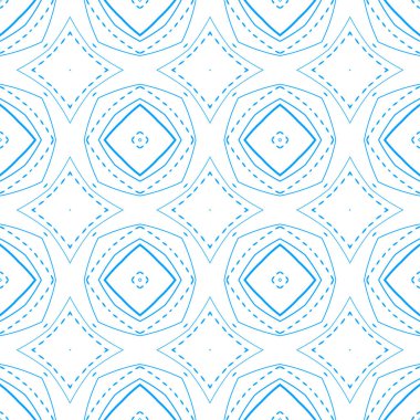 geometrik süsleme biçiminde kusursuz vektör deseni