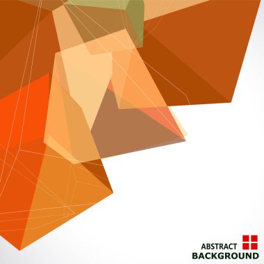Üçgenlerden oluşan soyut arkaplan
