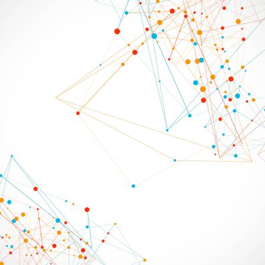 noktalı ve çizgili vektör arkaplanı