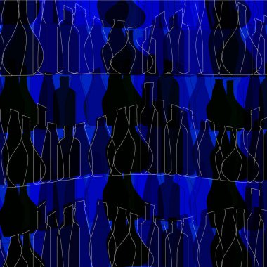 Vektör Dikişsiz desen, grafik illüstrasyon