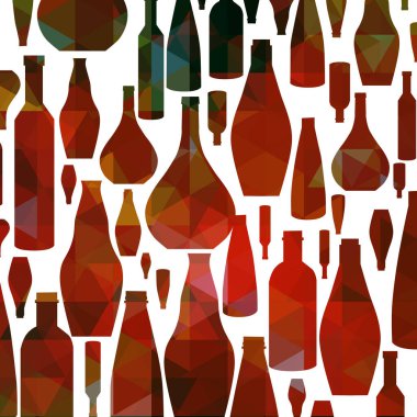 soyut vektör boyalı - cam mozaik arkaplan