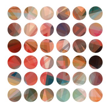 Geometrik mozaik desen, soyut arkaplan, üçgenler, üçgenler ve renkler. vektör illüstrasyonu