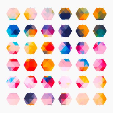 Soyut geometrik kalıp arkaplanı