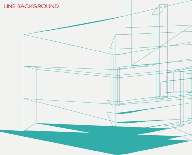 Çizgilerle soyut arkaplan