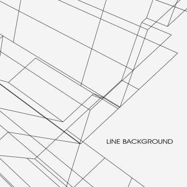 Geometrik elementlerle soyut arkaplan