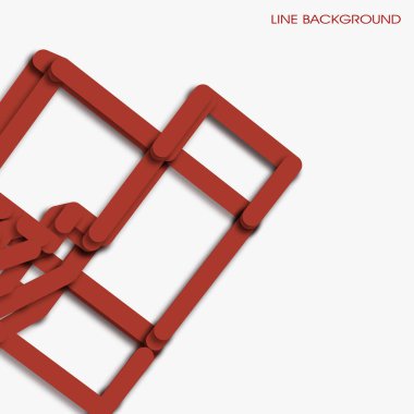 vektör 3d kağıt kesme biçimi