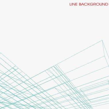 Minimum geometrik çizgiler arkaplanı. soyut vektör çizgileri