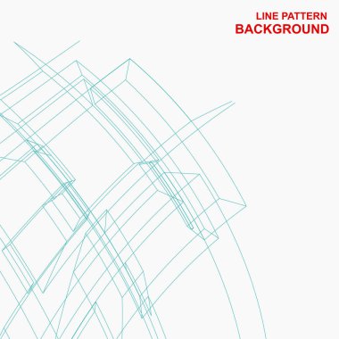 vektör soyut geometrik çizgiler deseni.