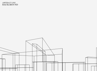 soyut mimari duvar kağıdı, dijital arkaplan