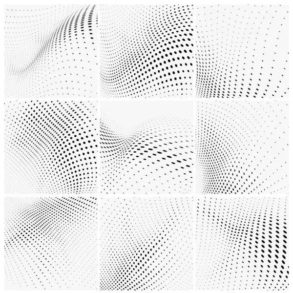 Yarım tonluk noktalı noktalar. vektör illüstrasyonu
