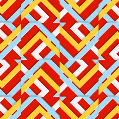 Üçgenli kusursuz geometrik desen