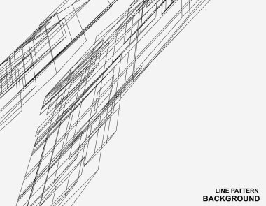 siyah ve beyaz geometrik desen